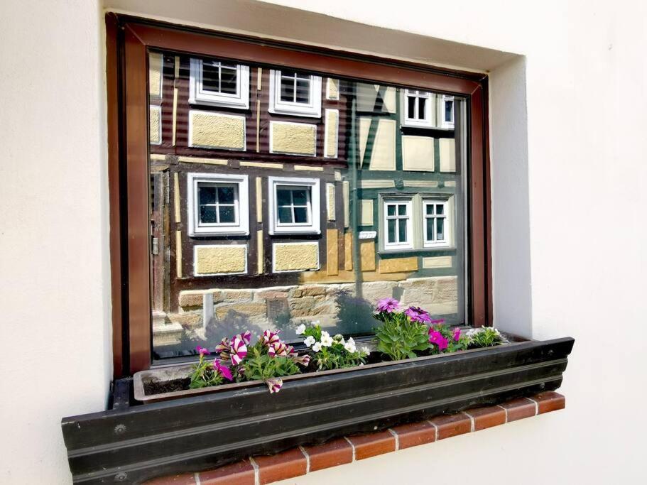 Fachwerkhaus Mitten In Der Altstadt - Ferien In Rotenburg โรเทนบวร์ก อัน แดร์ ฟุลดา ภายนอก รูปภาพ